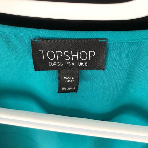 Topshop blue dress - Picture 4 of 5